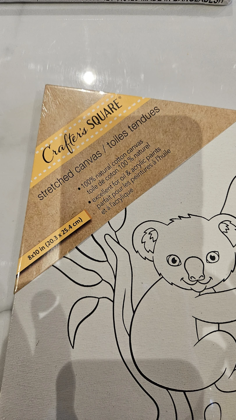 Crafter's Square Stretched Canvas - 8x10 Inch