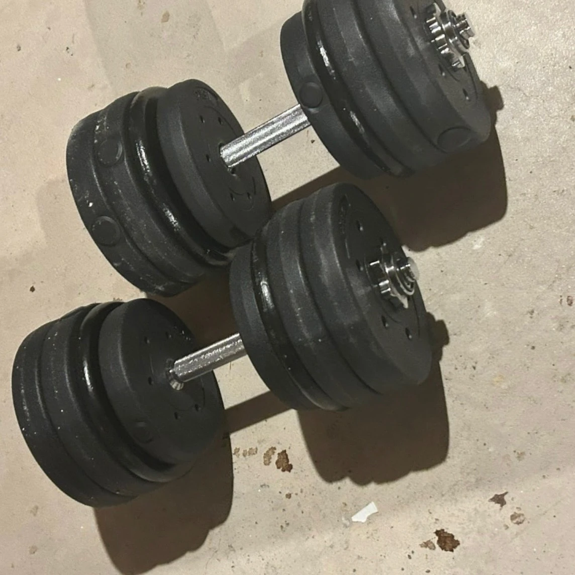 Dumbbell Set - 97 lbs - (48.5 lbs each)