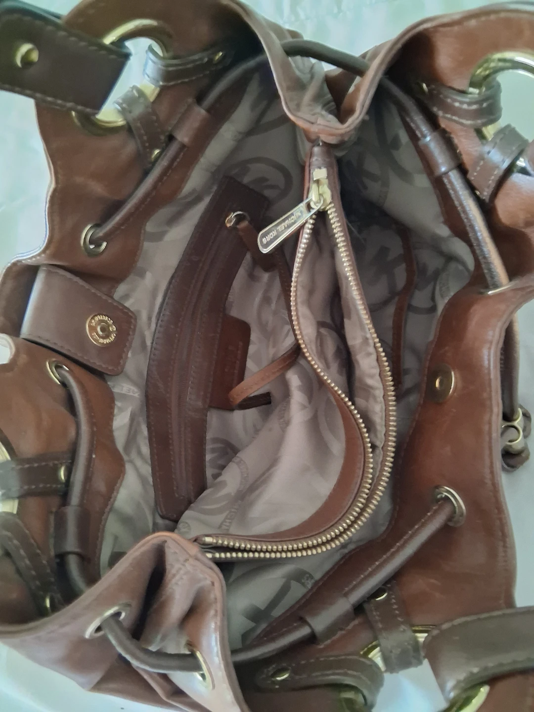 Michael Kors Brown Leather Shoulder Bag - photo 3