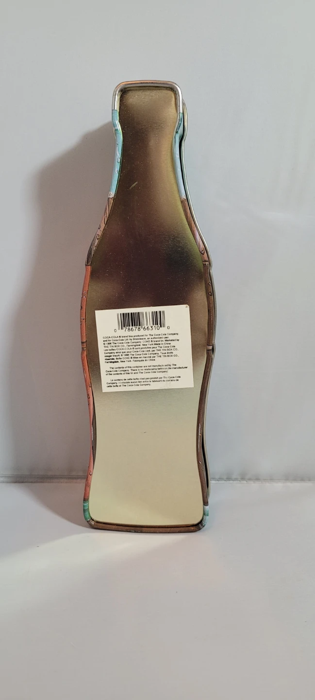 Vintage Coca-Cola Bottle Shaped Tin - photo 3