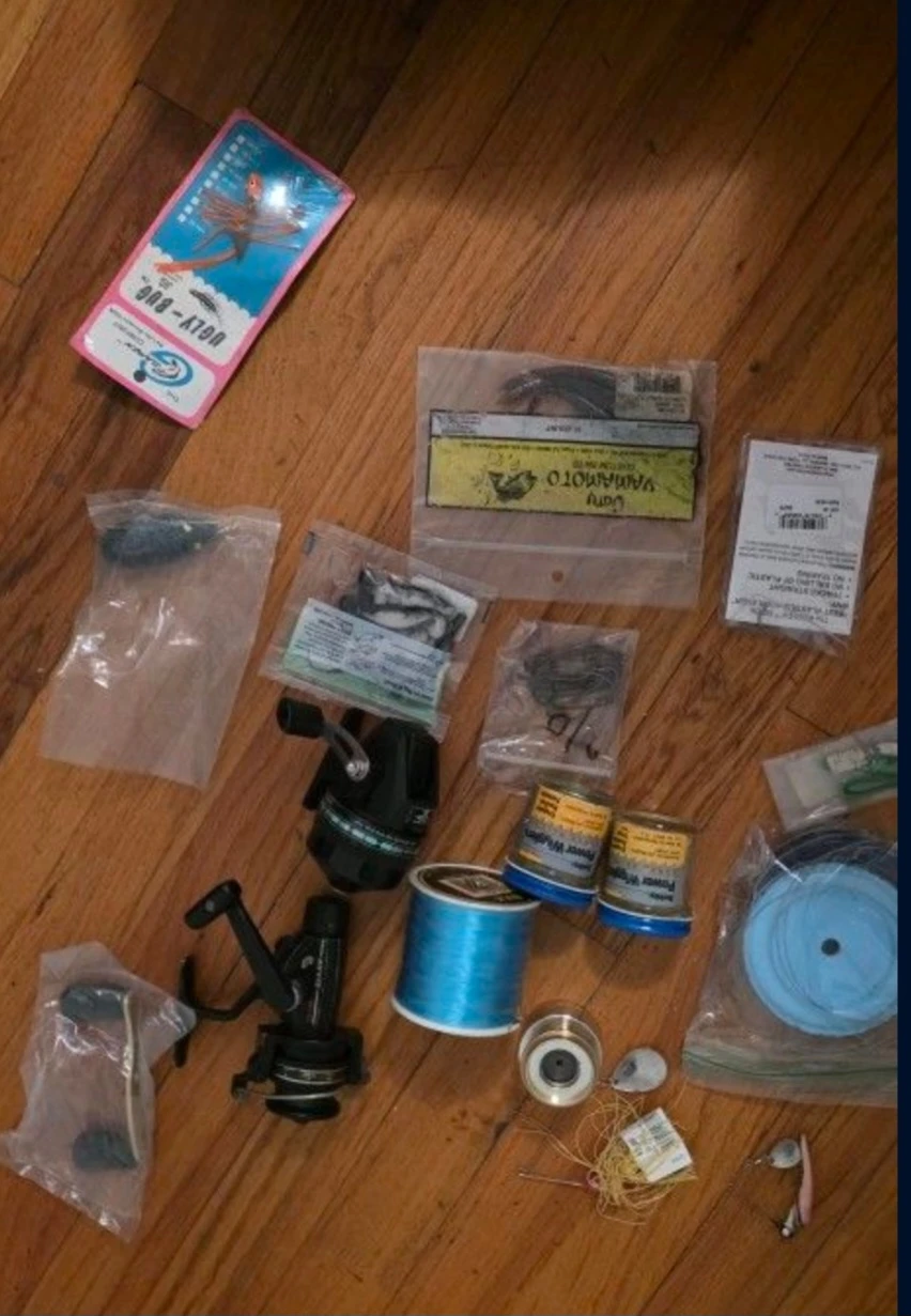 Fishing Lure and Reel Lot Vintage lot