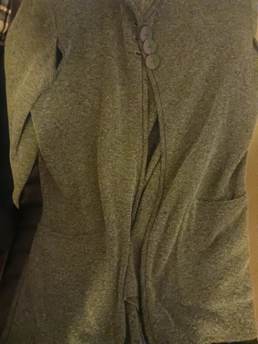 🧡Gray Button-Up Cardigan - photo 2