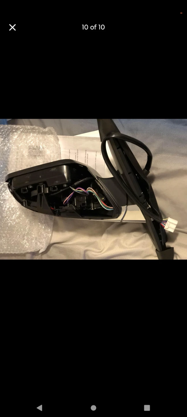 Honda LaneWatch Aiming Manual Mirror
