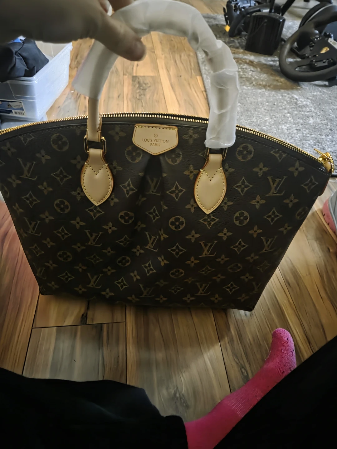 Louis Vuitton Monogram Canvas Tote Bag