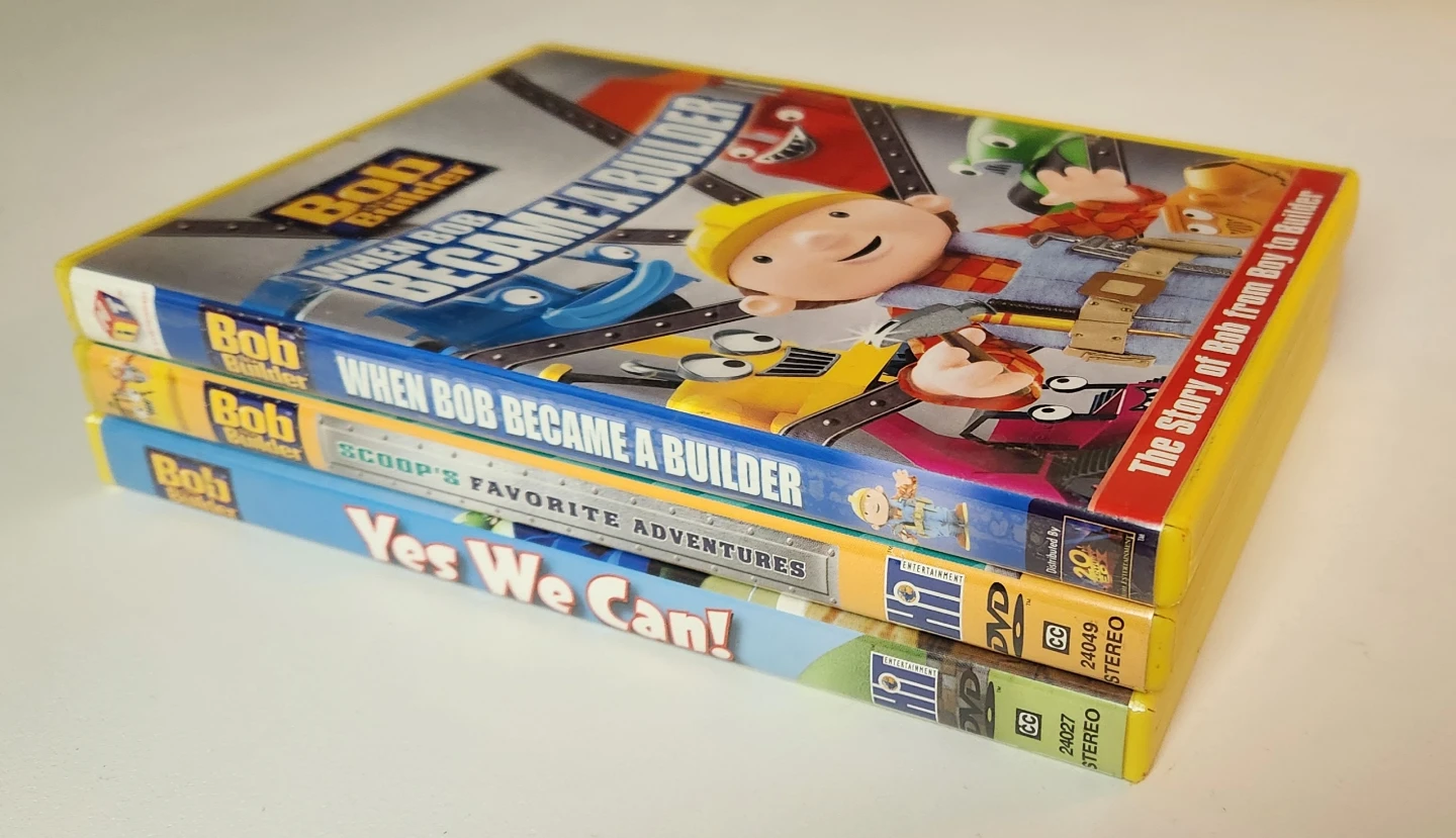 Set Of 3 Bob The Builder Dvd's - photo 3