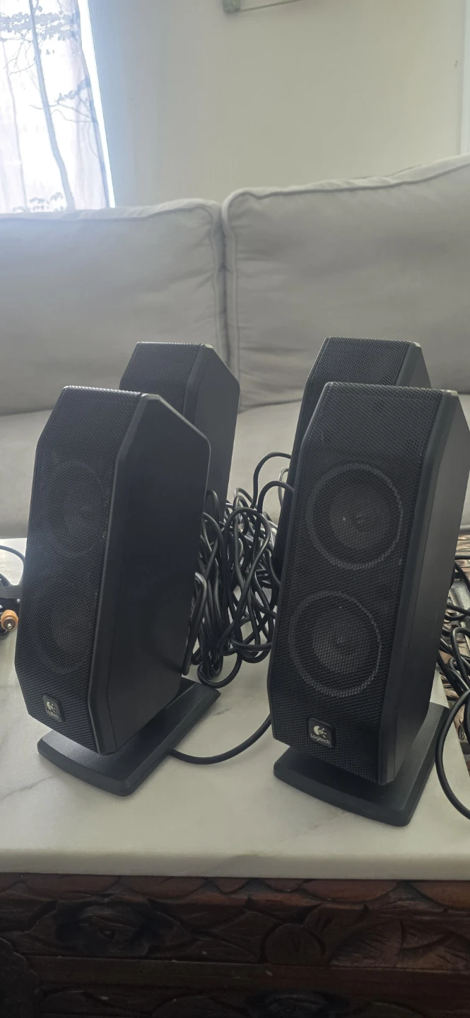Logitech 5.1 Surround Sound Speaker System with Subwoofer - photo 4