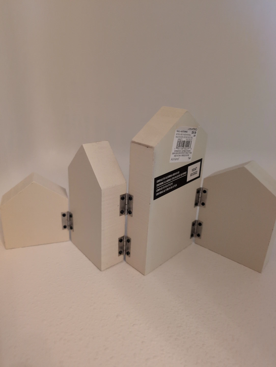 Wooden House Shaped Home Decor Set - photo 3