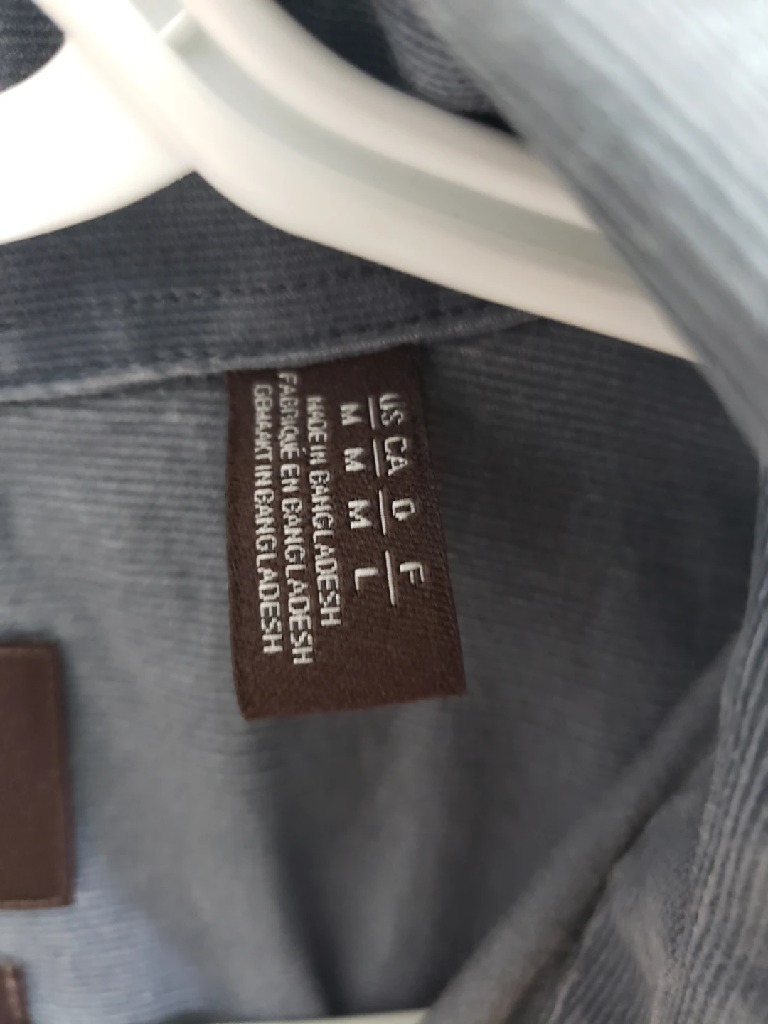 Black Brown 1826 Slim Fit Button-Up Shirt - Grey - medium - photo 4