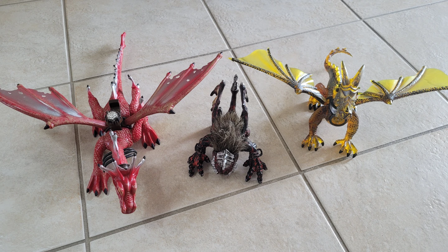 Mega Bloks Dragons lot of 3