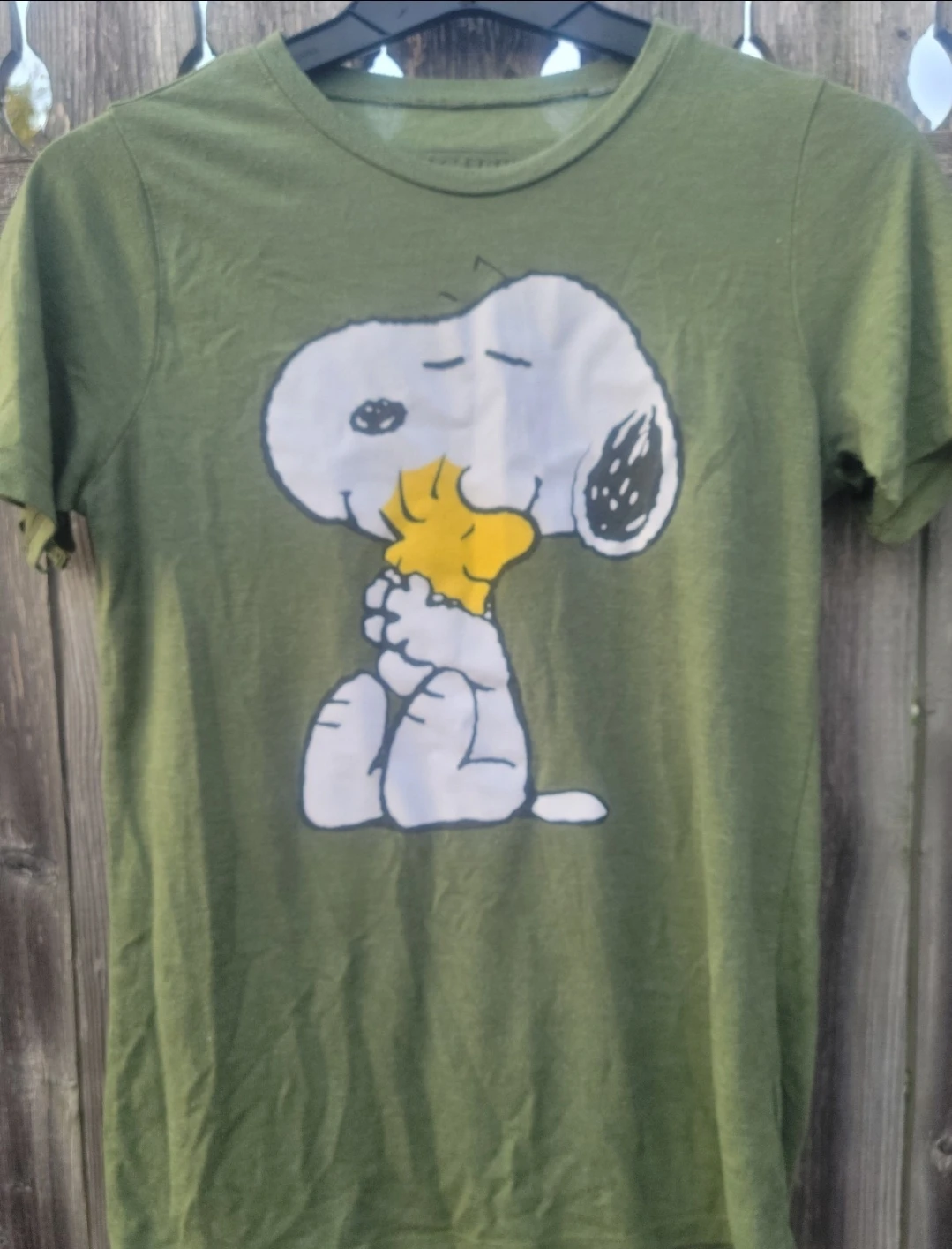 Mighty Fine Peanuts Snoopy & Woodstock T-Shirt Size S