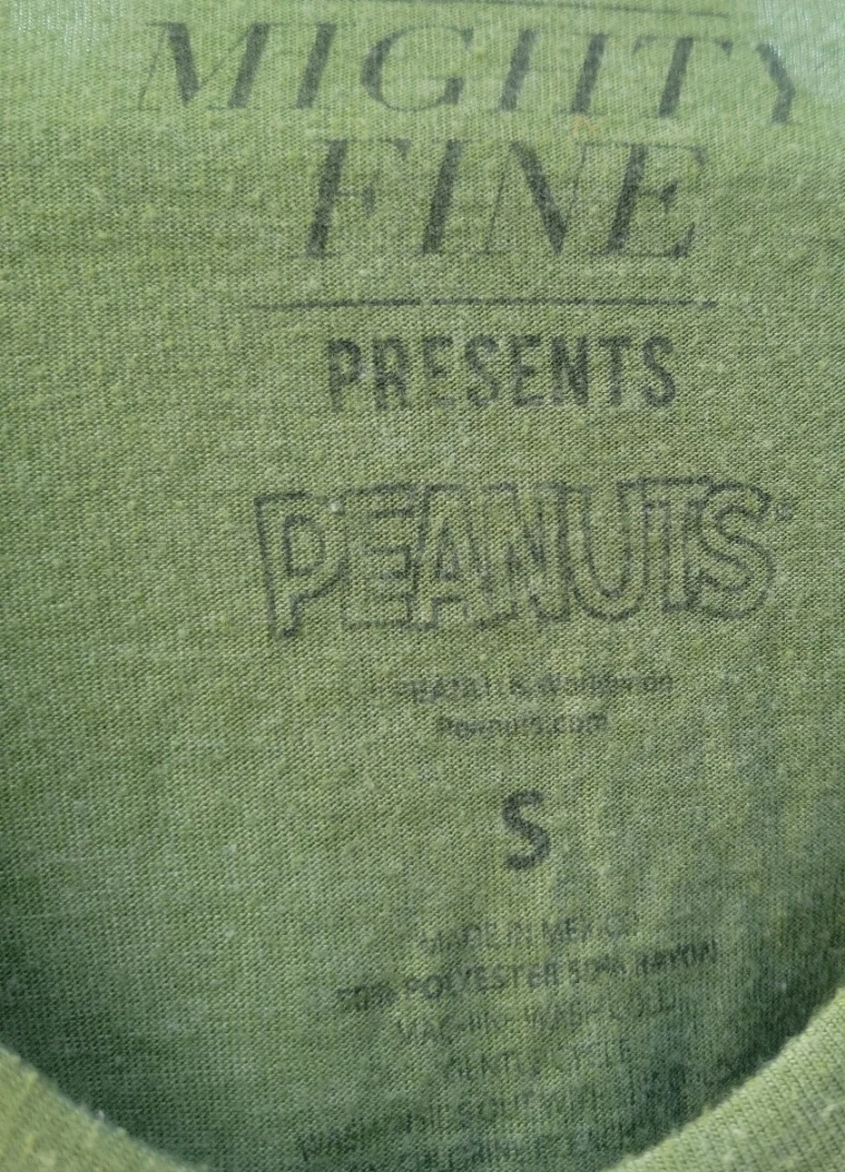 Mighty Fine Peanuts Snoopy & Woodstock T-Shirt Size S - photo 3