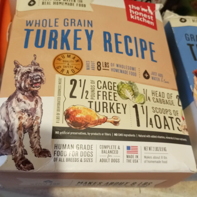 The Honest Kitchen Whole Grain Turkey Recipe Dog Food (8 lbs) - photo 2