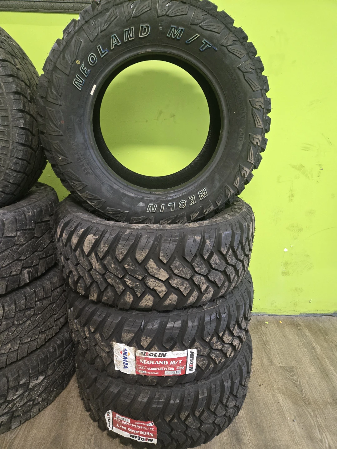 33x12.50R18LT Neolin Neoland M/T Tires (Set of 4)