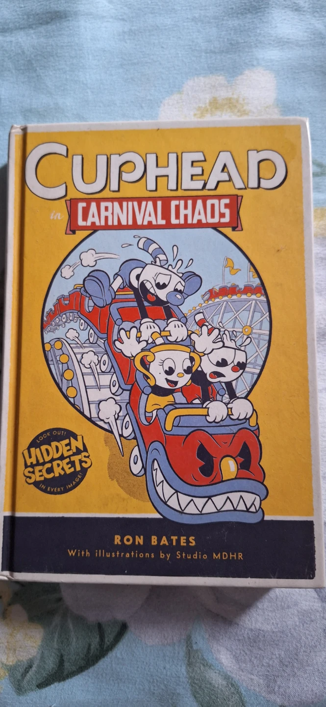Cuphead in Carnival Chaos Book by Ron Bates