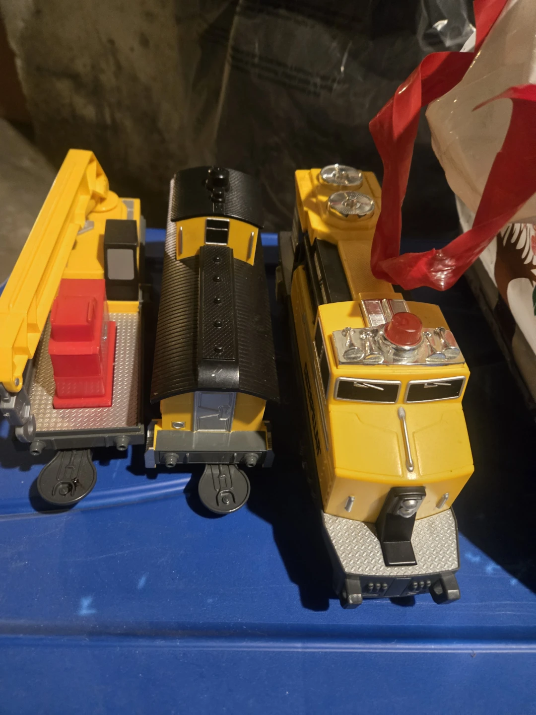 Toy Train Set with Tracks and Engine - photo 2
