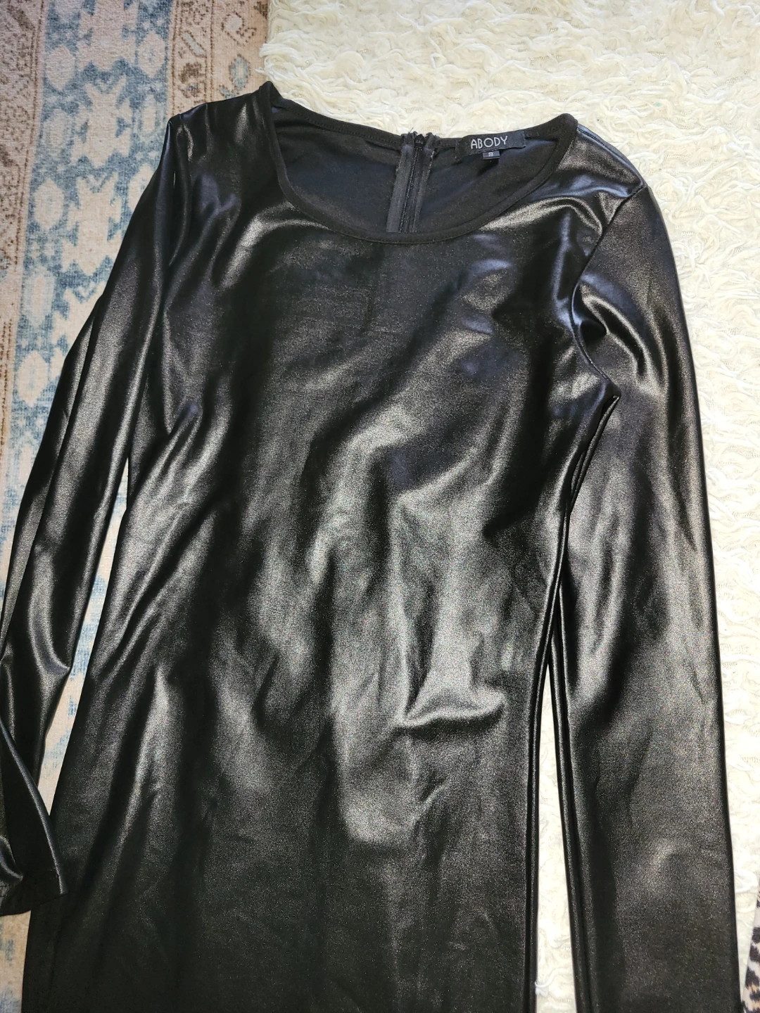 $10.00 FOR BOTH!!! Faux Leather & Leopard Print Dress - photo 2