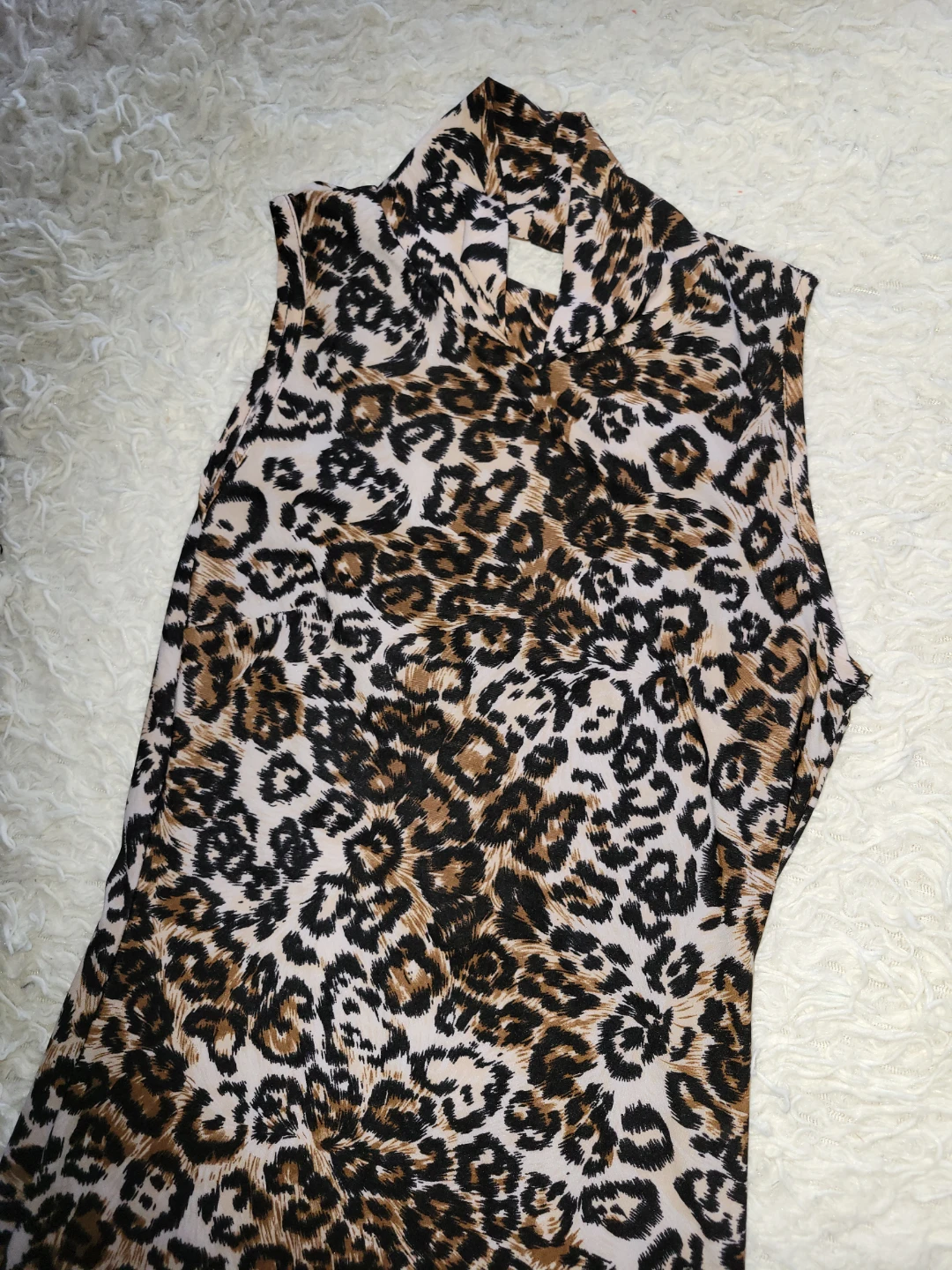 $10.00 FOR BOTH!!! Faux Leather & Leopard Print Dress - photo 3