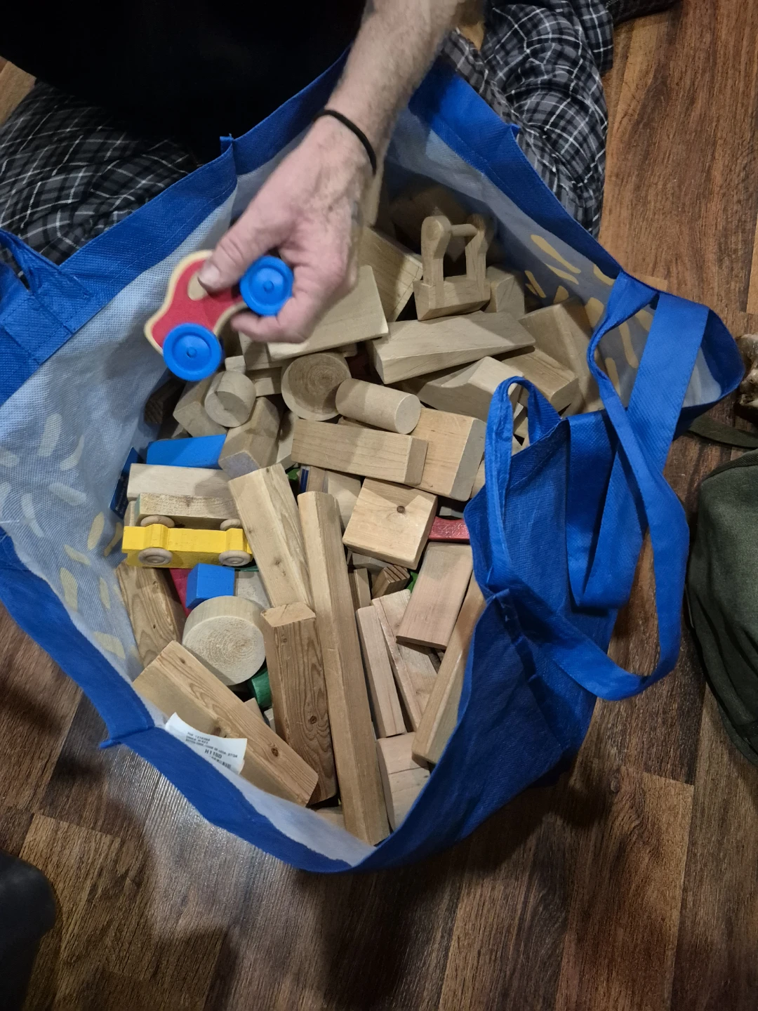 Assorted Wooden Building Blocks and Toys