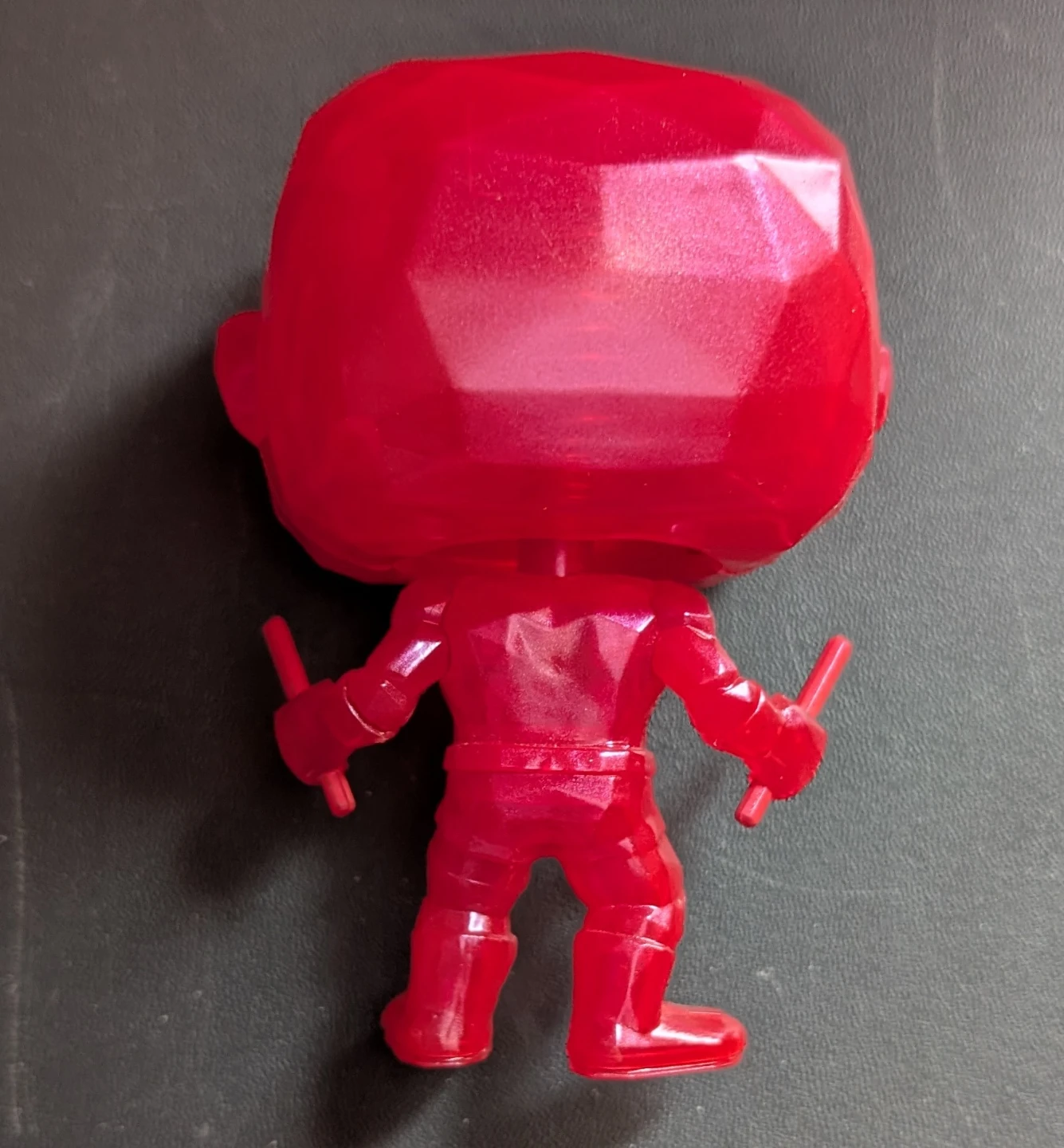 Funko Pop! Daredevil Translucent Red Vinyl bobblehead Figure - photo 4