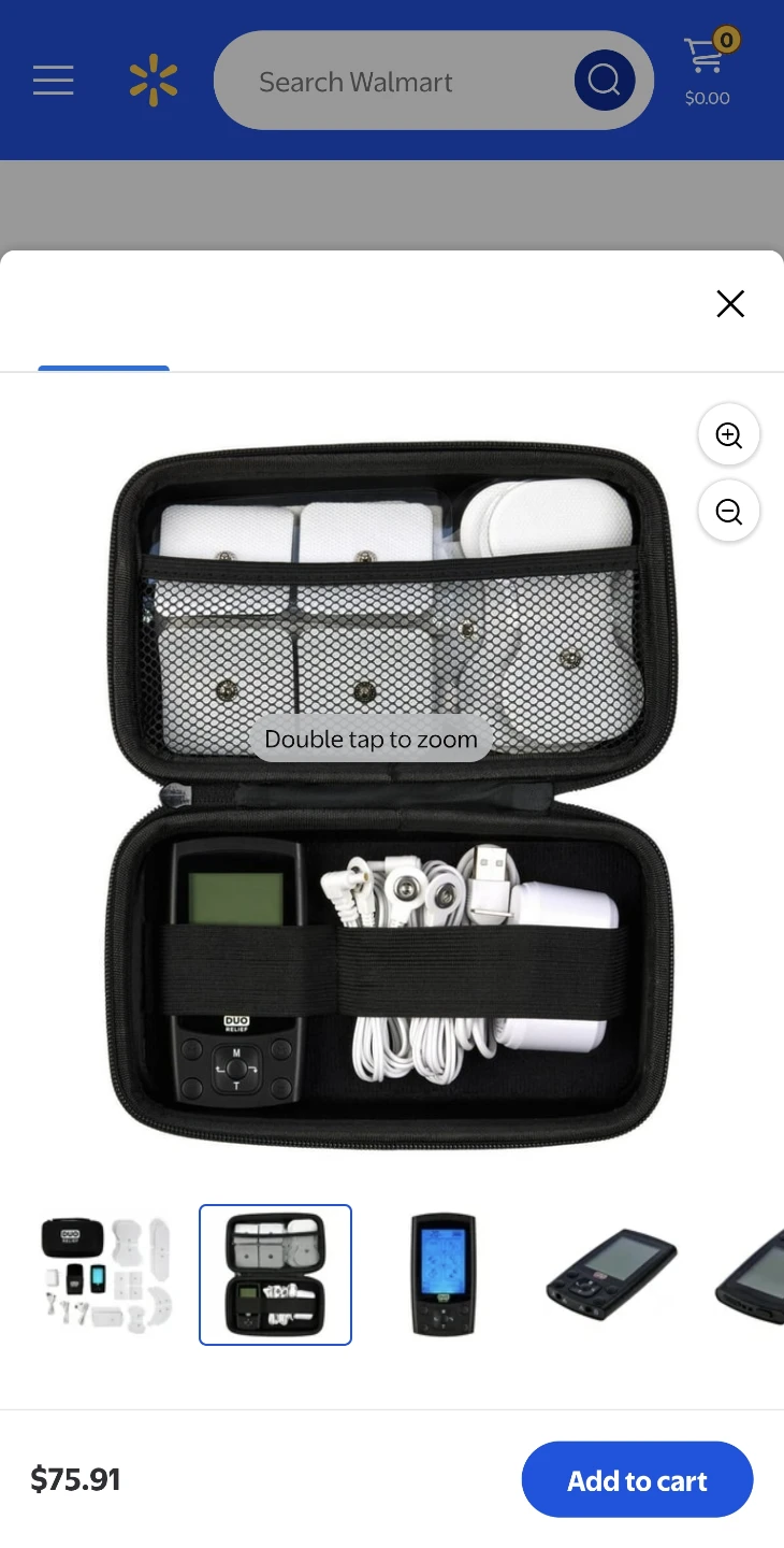 Tony Little Duo Relief TENS and EMS Muscle Stimulator - photo 2