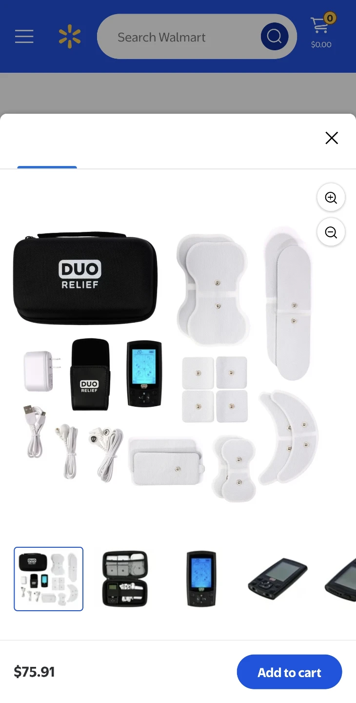 Tony Little Duo Relief TENS and EMS Muscle Stimulator - photo 3