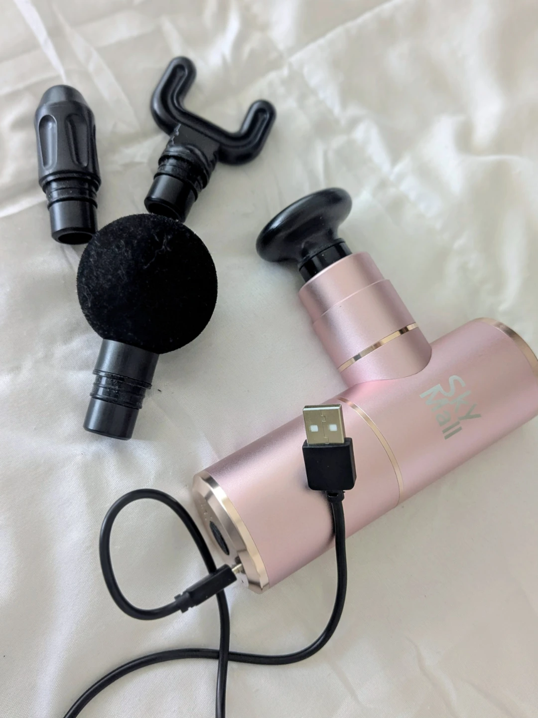 Sky Mall Mini Massage Gun - Pink