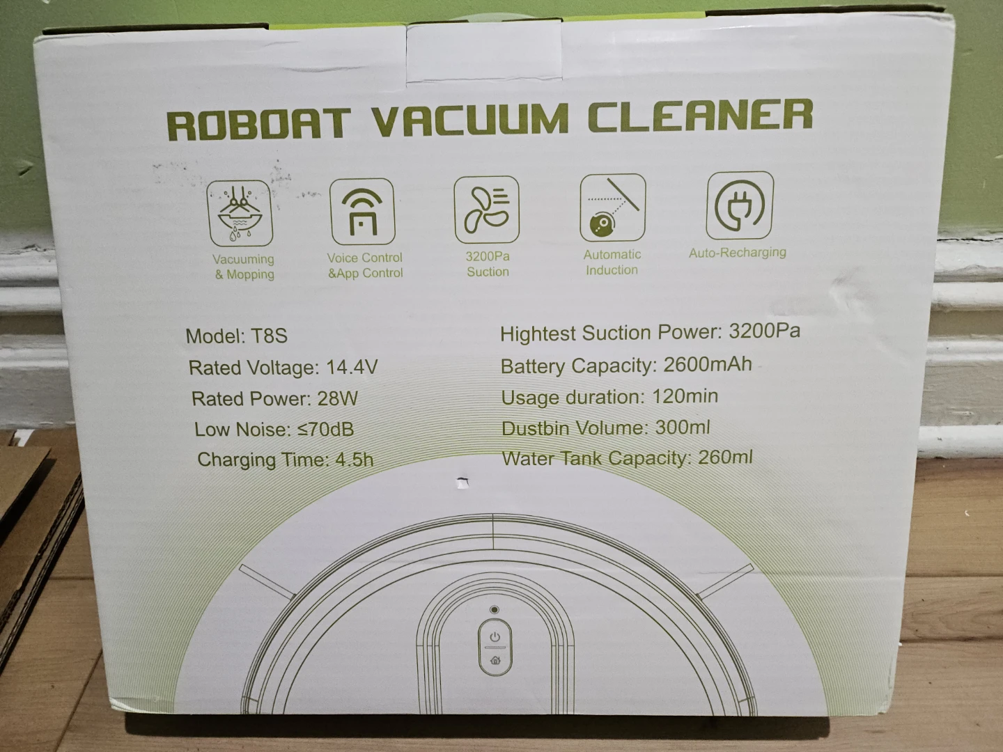 T8S Robot Vacuum and Mopping Cleaner - photo 2