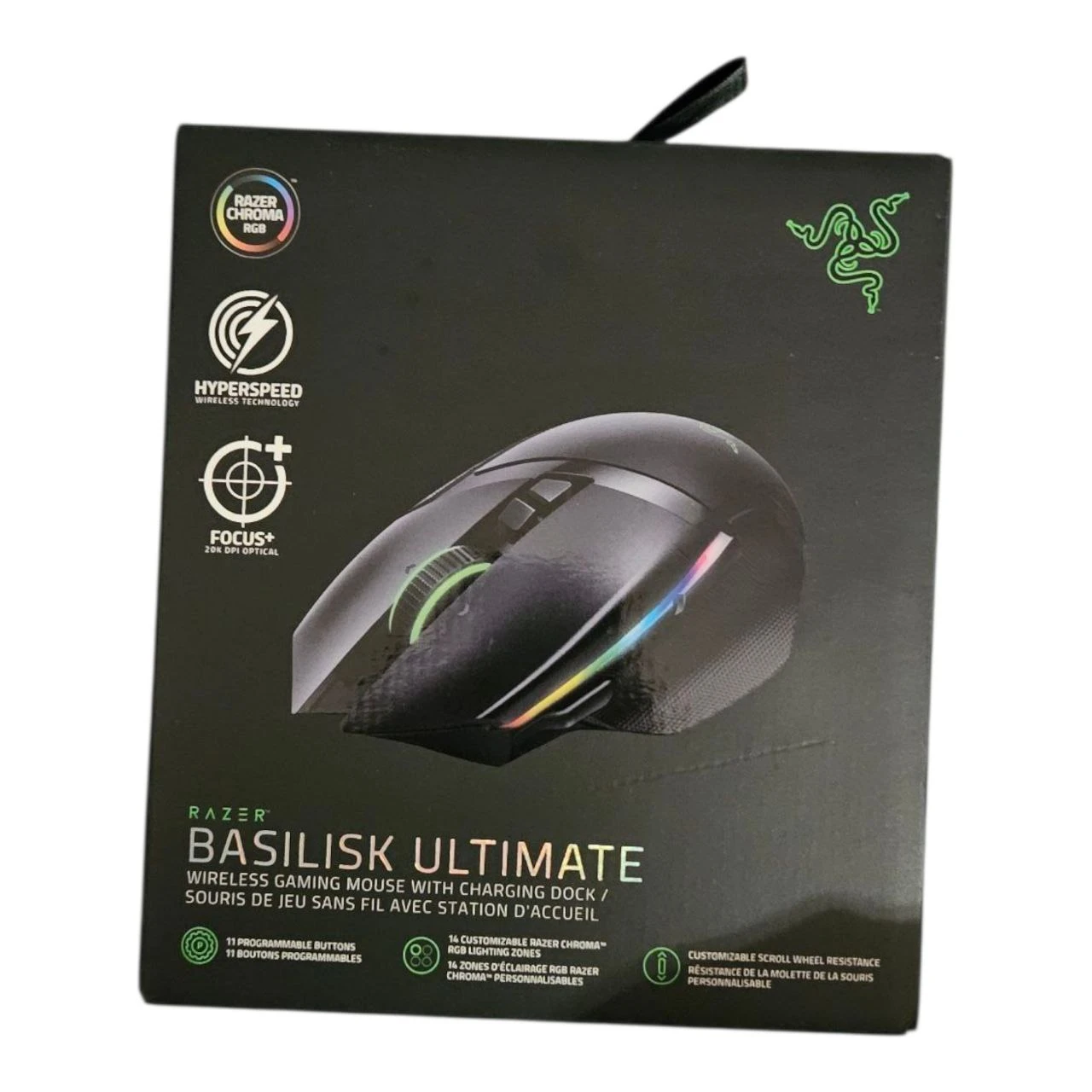 Razer Basilisk Ultimate Wireless Gaming Mouse with Charging Dock