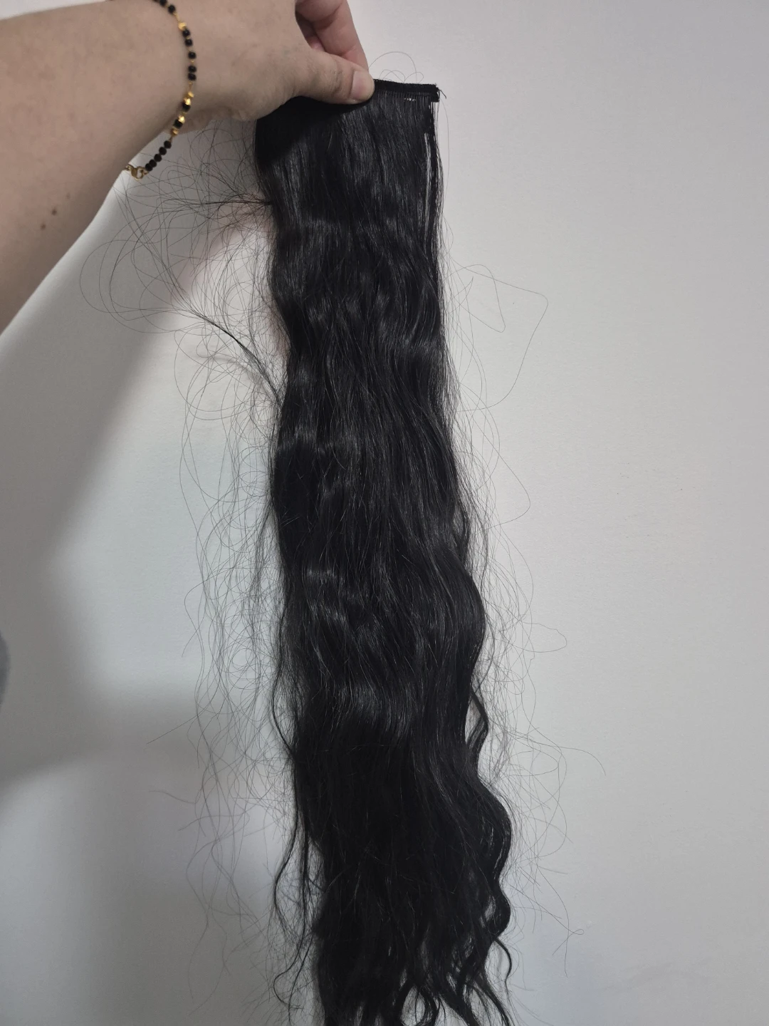 Clip-in Hair Extensions - Black & Brown - photo 4