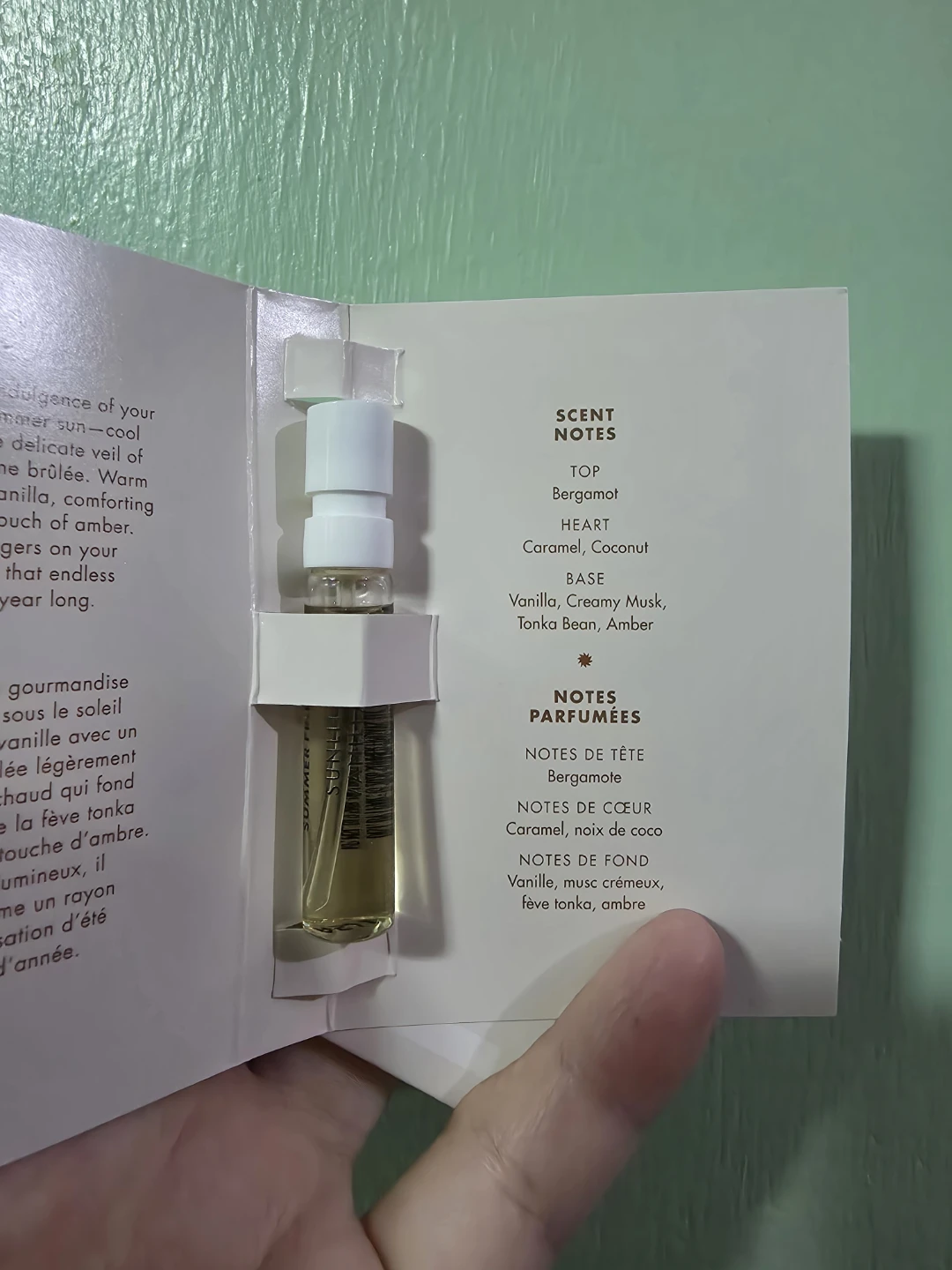 Summer Fridays Sunlit Vanilla Eau de Parfum Sample 2ct - photo 2