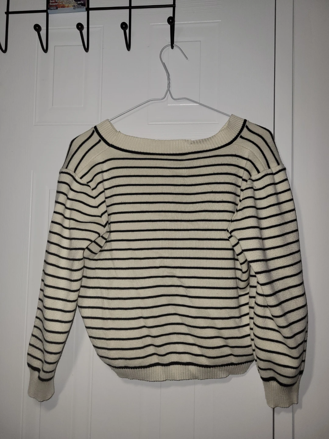 Striped Cardigan Sweater - photo 2