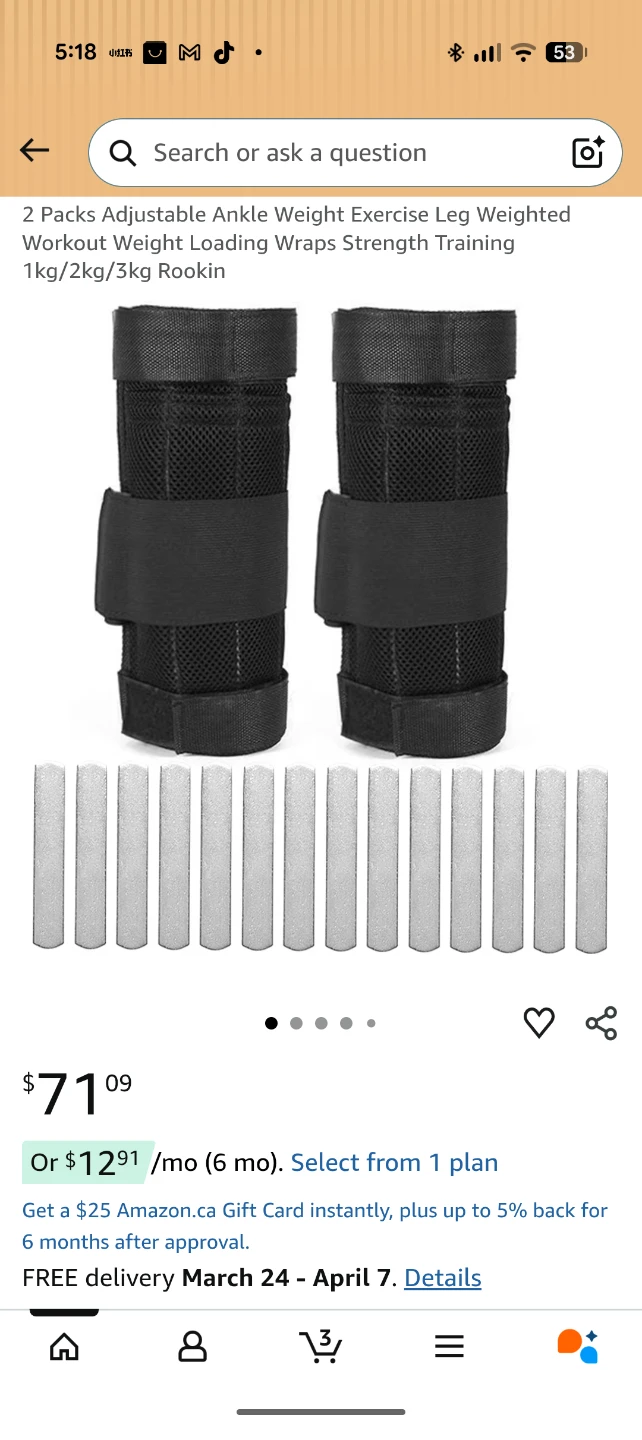 2-Pack Adjustable Ankle Weights - photo 5
