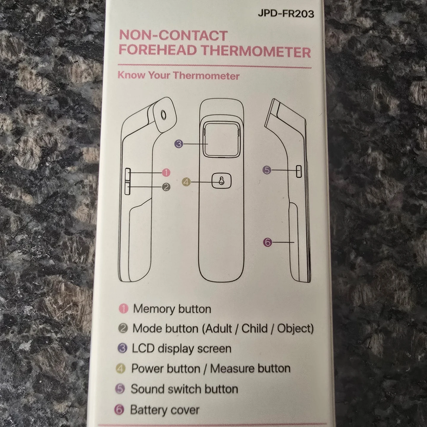 🌡 Non-Contact Forehead Thermometer (Brand new) - photo 4