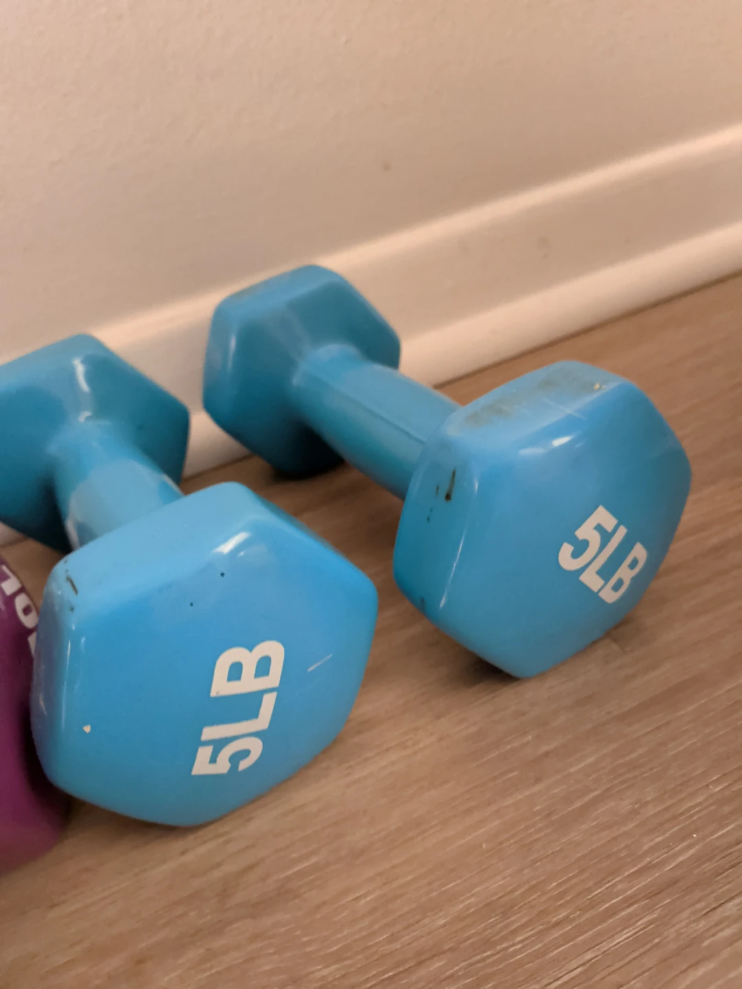 5LB and 10LB Dumbbells Set - photo 3