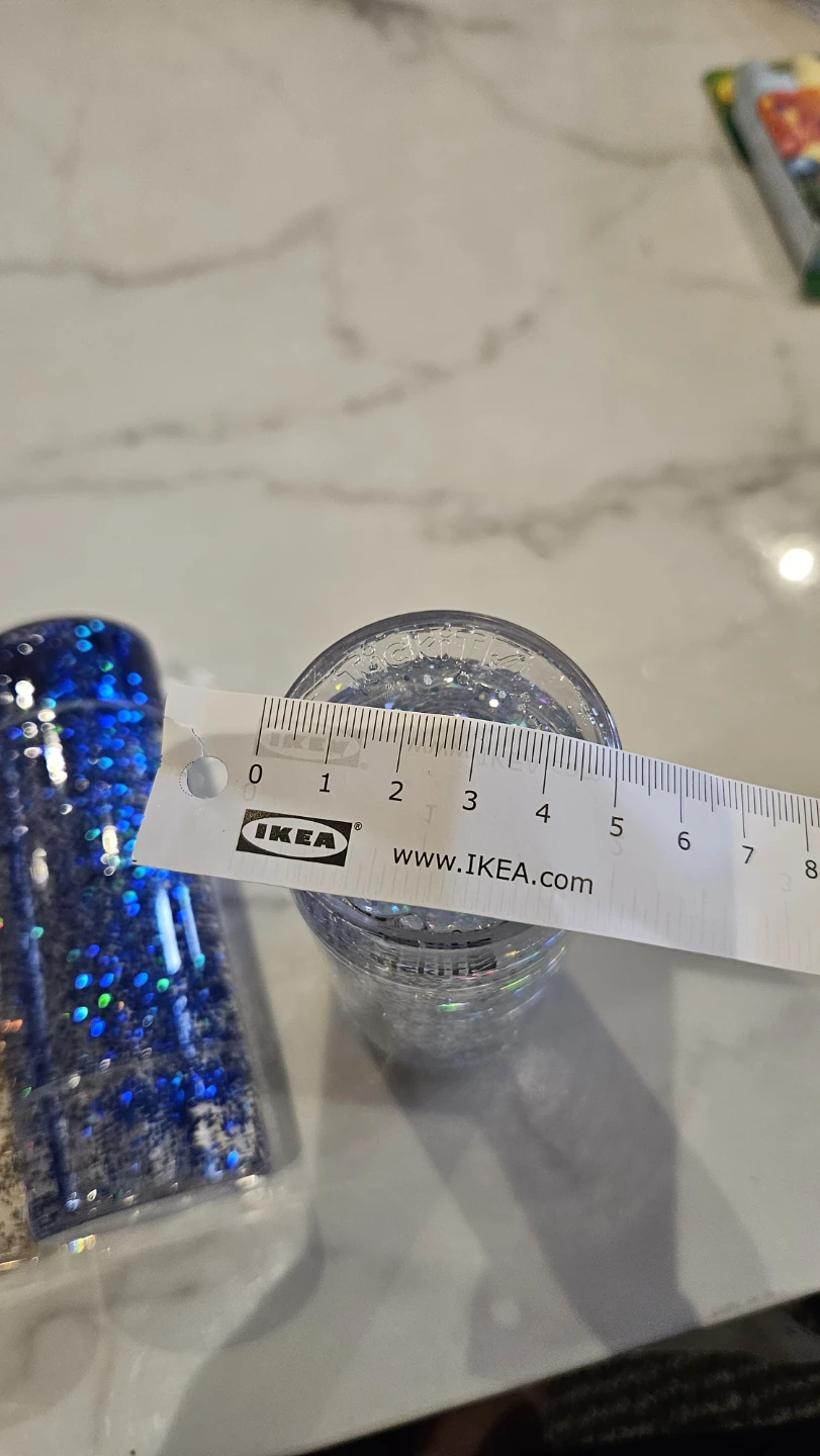 Tickit Sensory Liquid Glitter Cylinders Set of 3 - photo 4