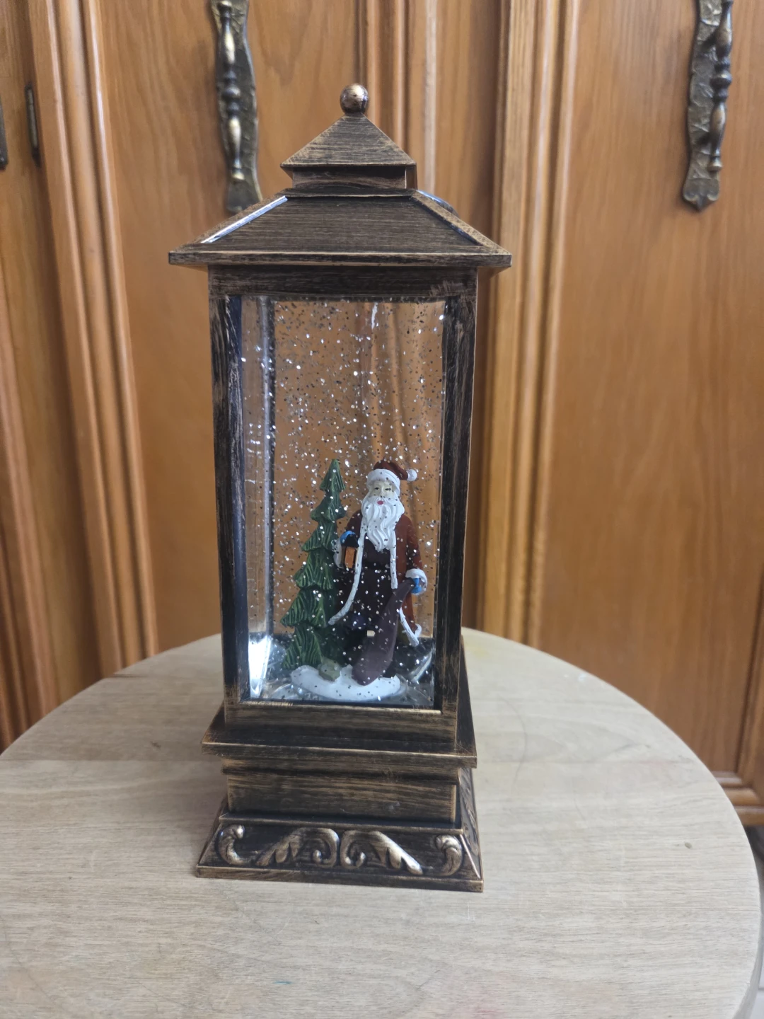 Christmas Water Lantern with Santa - photo 2