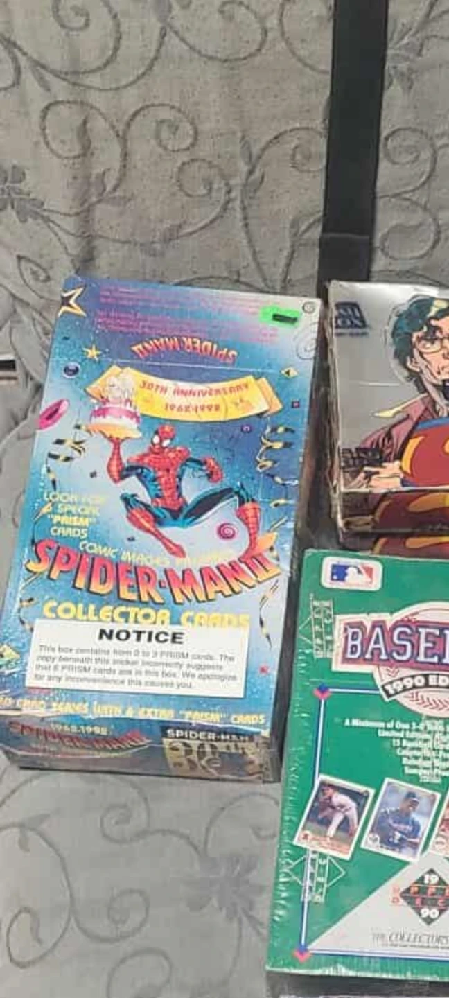 Spider-Man 30th Anniversary Collector Cards Box