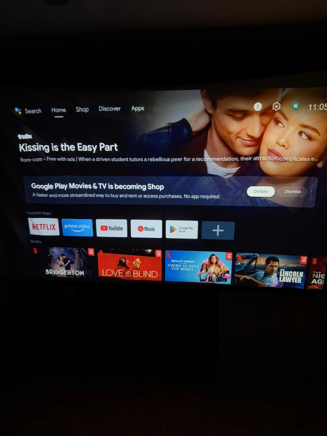 4k projector  - Google TV - photo 5