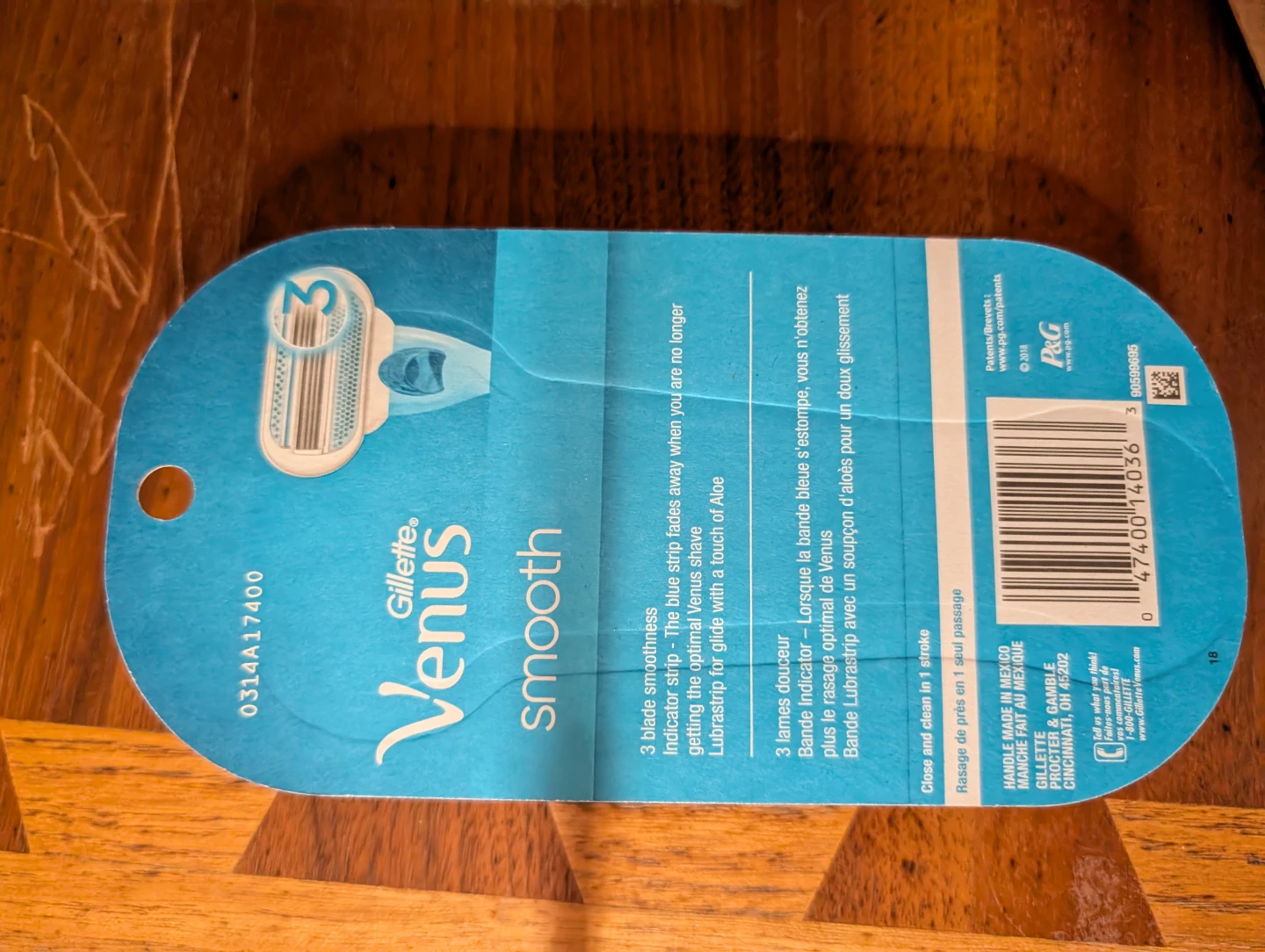 Gillette Venus Smooth Women's Razor with 1 Cartridge