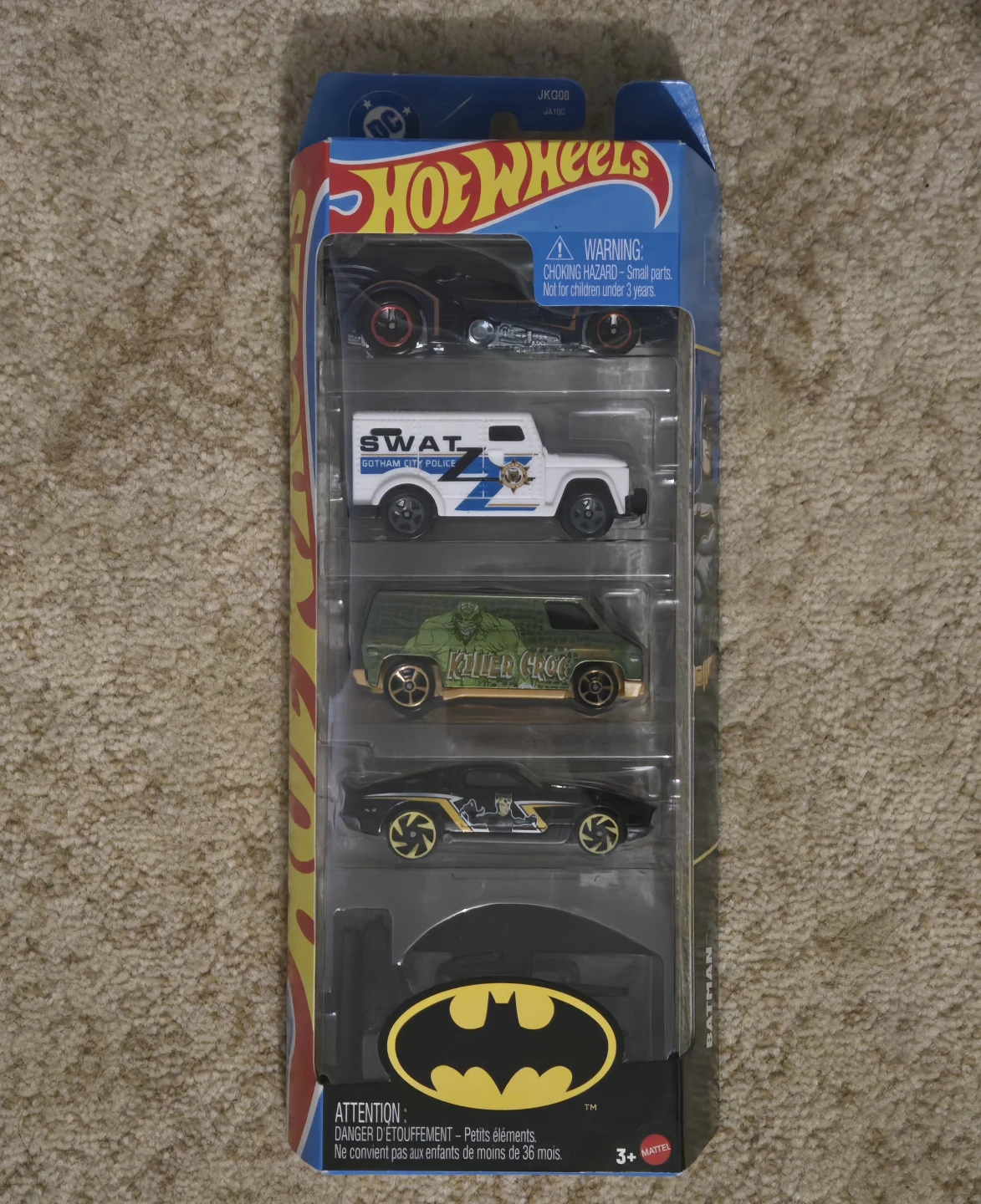 Hot Wheels Batman 5-Car Pack
