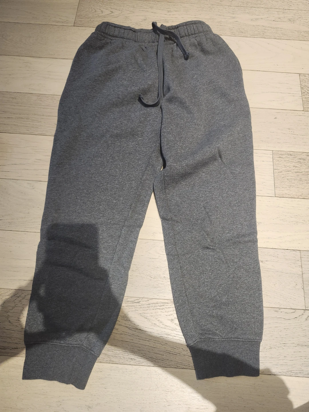 Grey Sweatpants with Drawstring