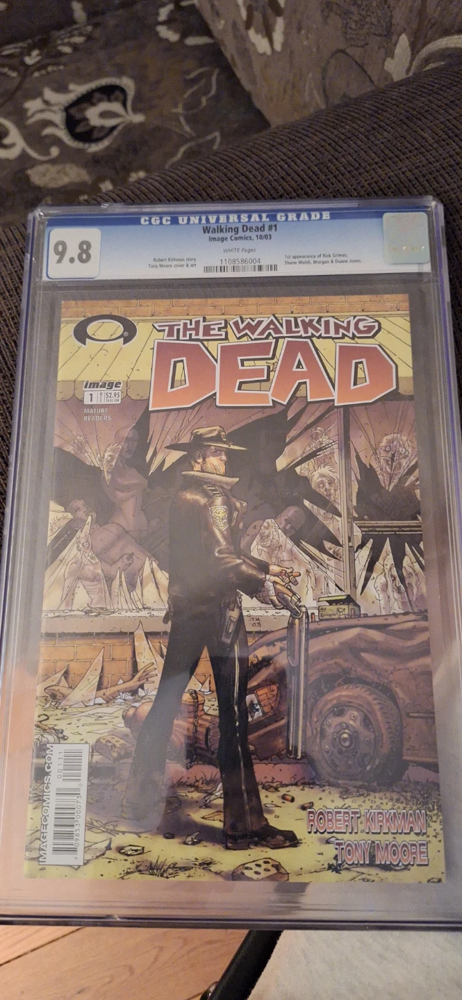 The Walking Dead #1 CGC Universal Grade 9.8