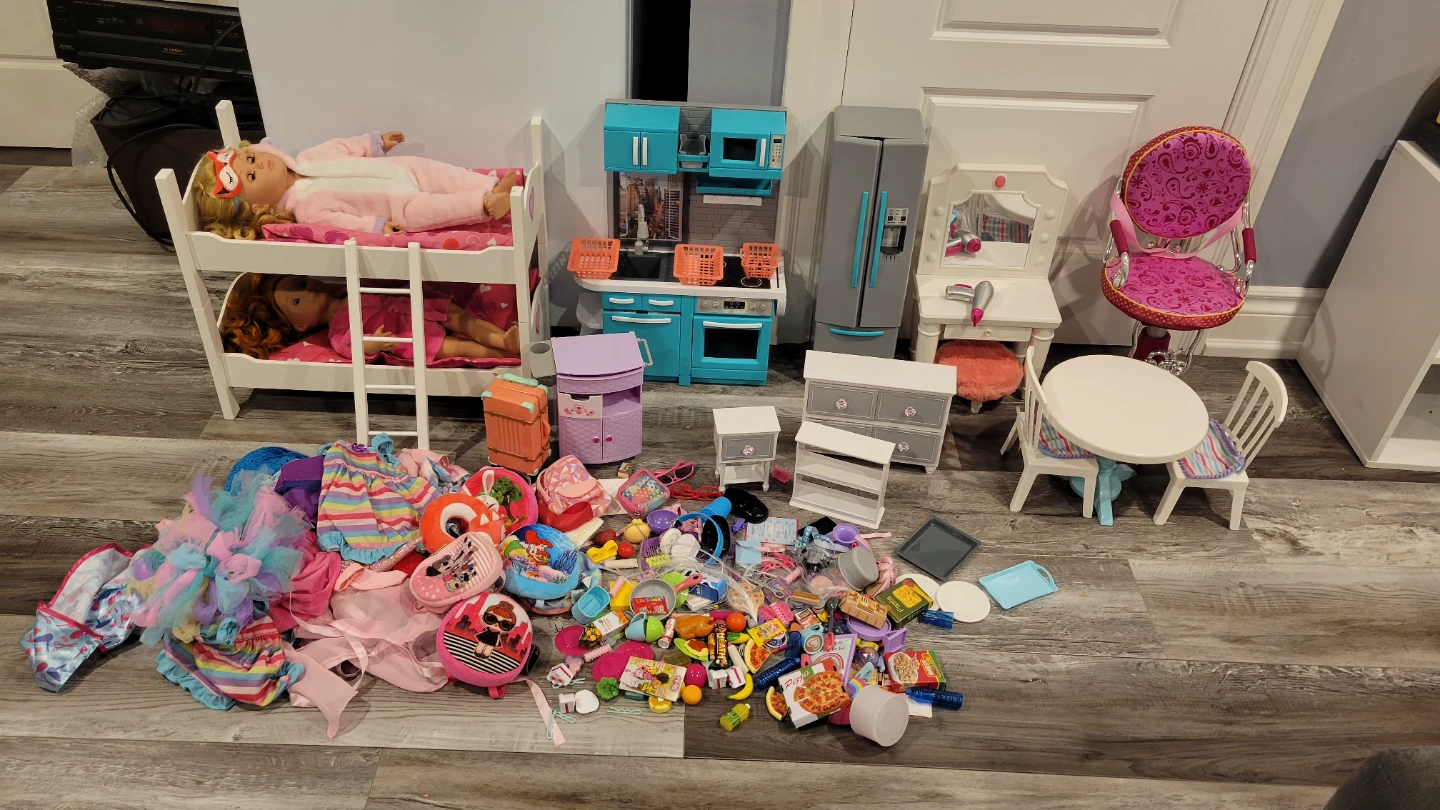 My Life 18 inch dolls with lots of accessories