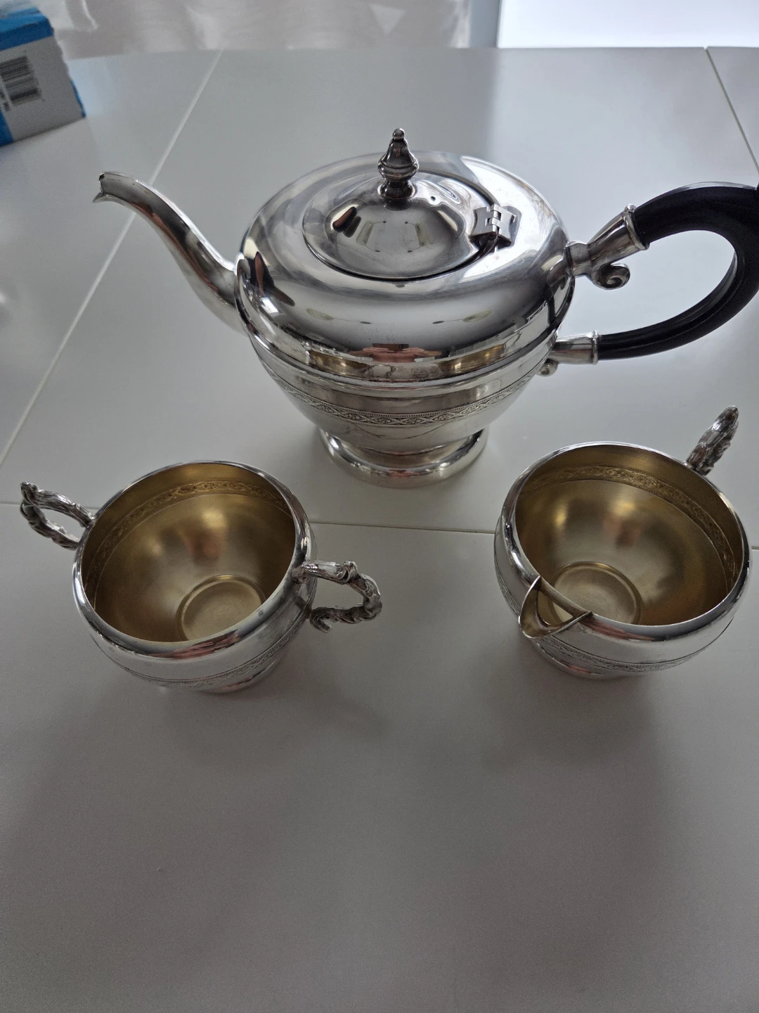 Vintage silver-plated tea service - photo 2