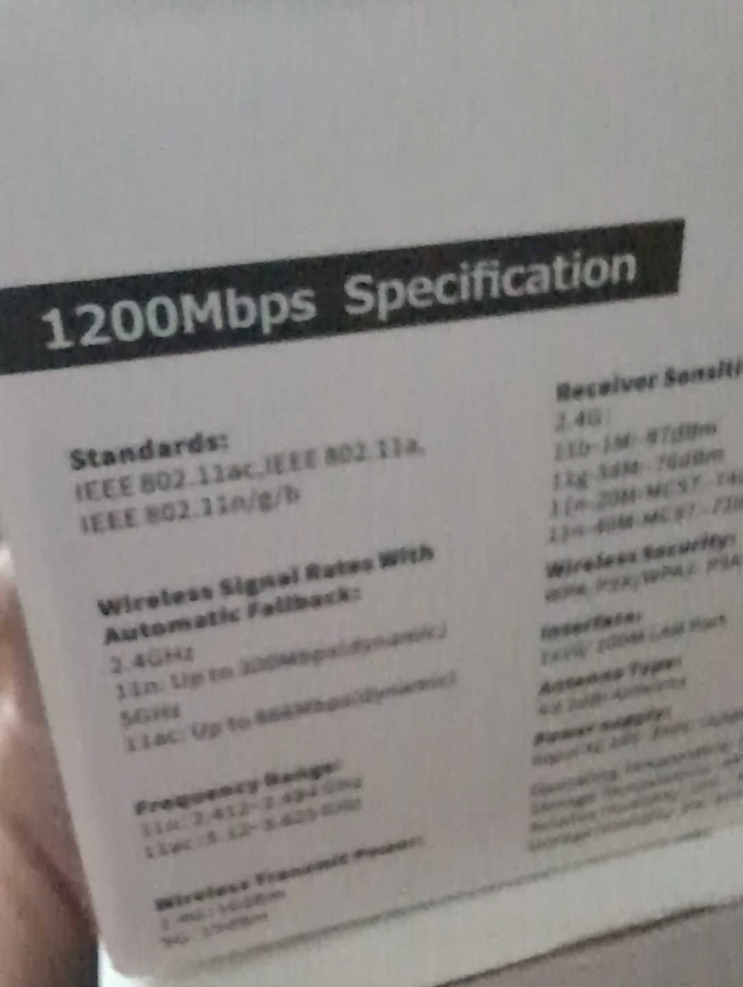 Wi-Fi Range Extender Repeater - 1200Mbps - photo 2