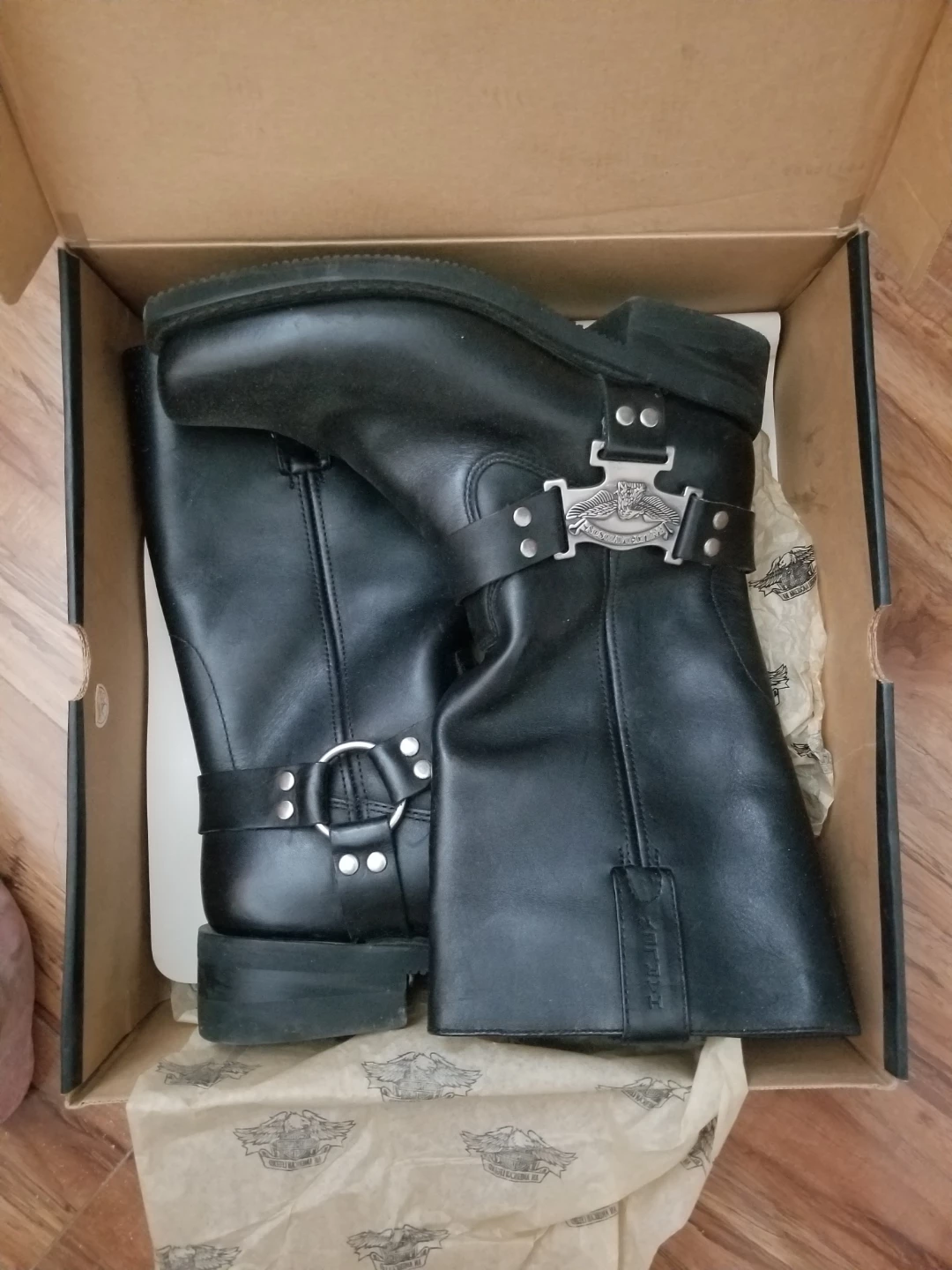 Harley-Davidson Leather Motorcycle Boots - photo 3