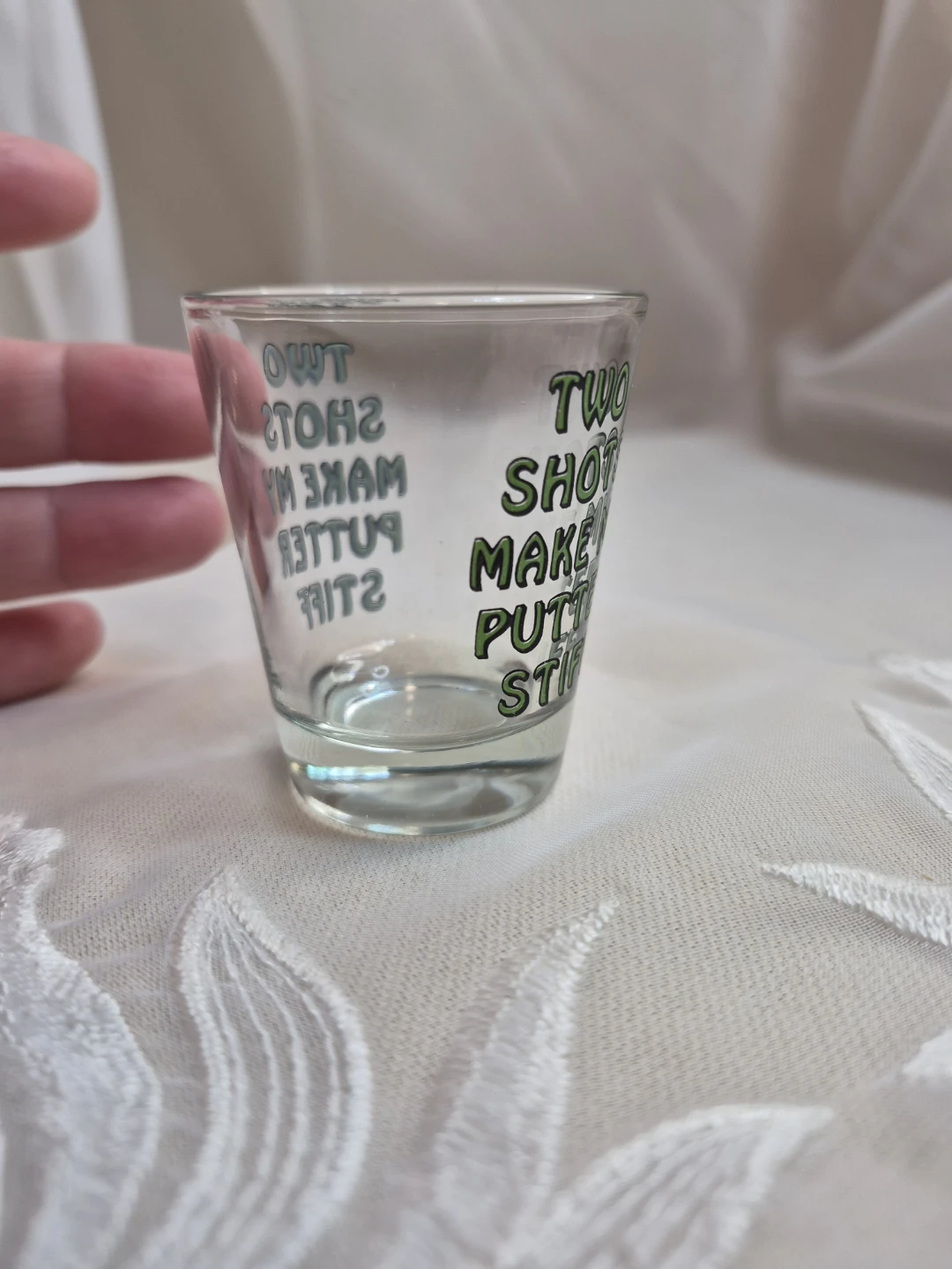 Golfing Fun Shot Glass - photo 2