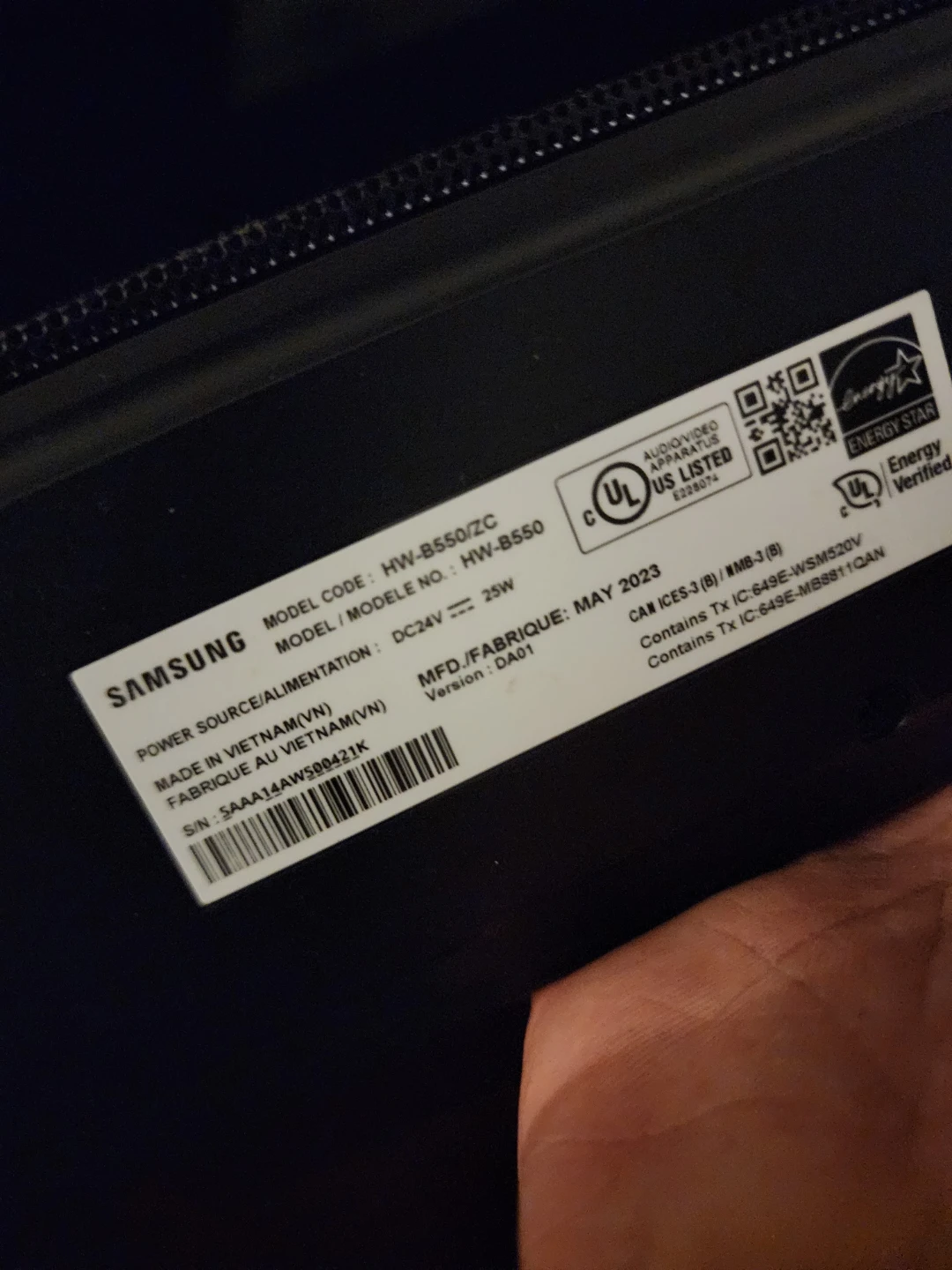 Samsung HW-B550C Soundbar+ Wireless Sub-Woofer - photo 3