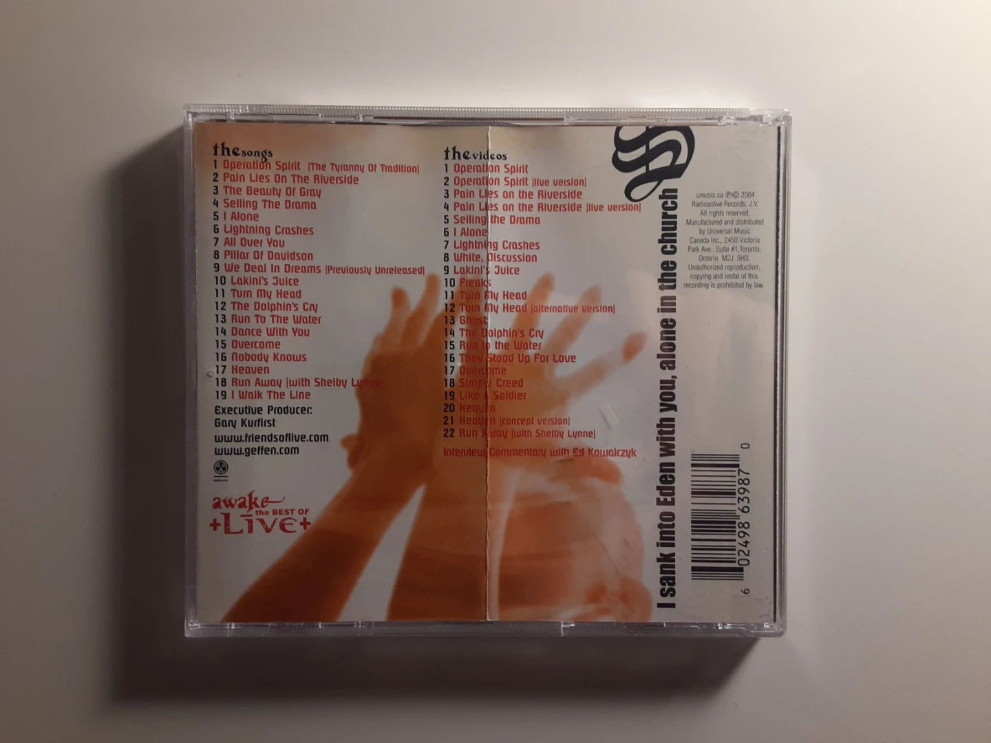 Live - Awake, The Best Of | CD (2) - photo 4
