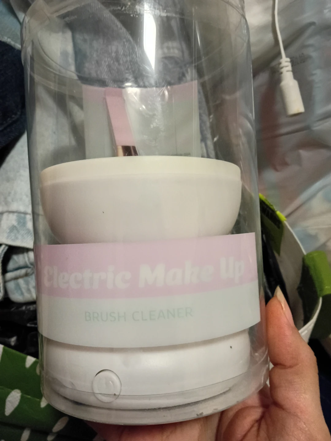 Electric Make Up Brush Cleaner